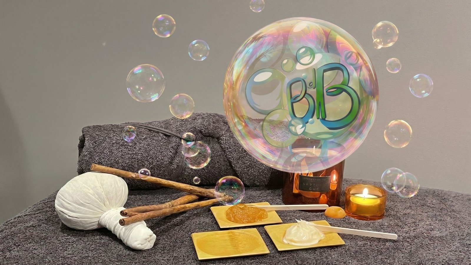Rituel bien-être complet à Bulle de Bonheur — gommage, enveloppement, soin visage et massage